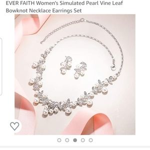 Necklace and earrings